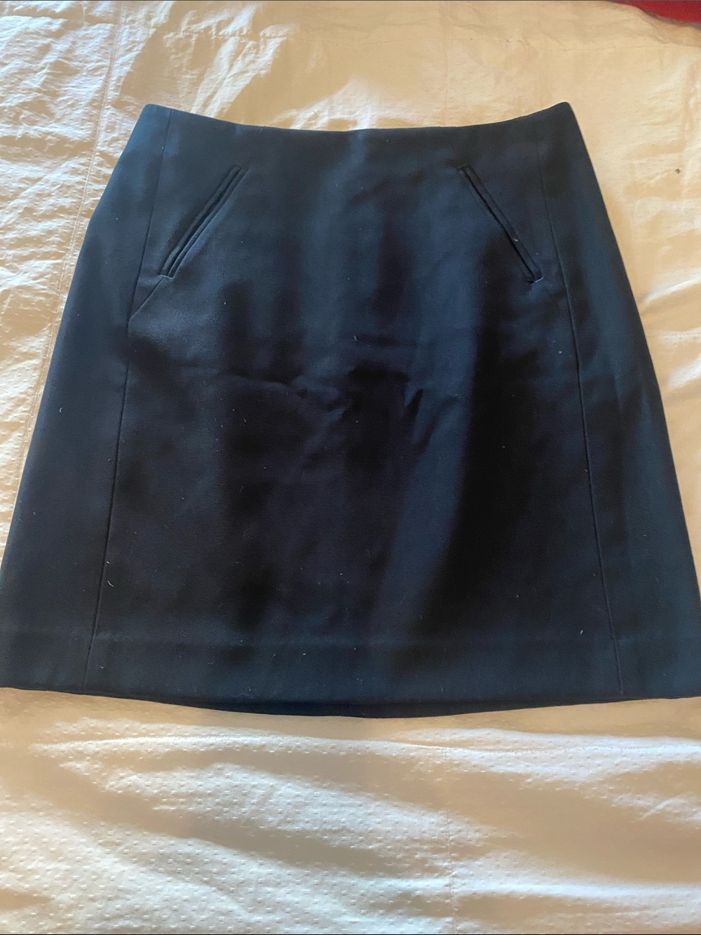 Tailored Black Skirt with Pockets NWOT